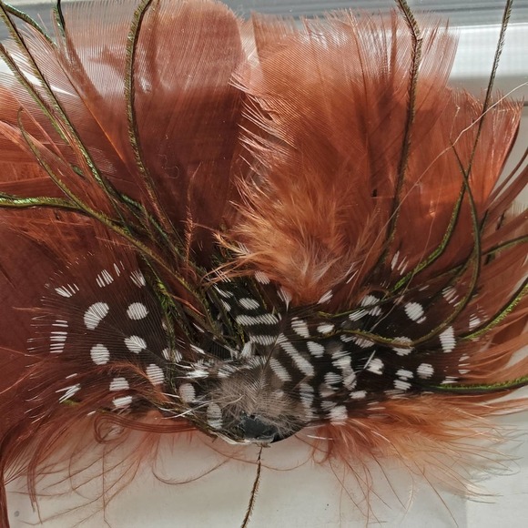 Artisan Handmade, Felted wool, feathers, patchwork shoulder bag, clutch OOAK - Picture 9 of 11